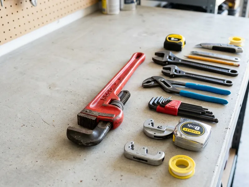Professional plumbers in Topaz Ranch Estates, NV equipped with top-tier tools for residential and commercial plumbing services.